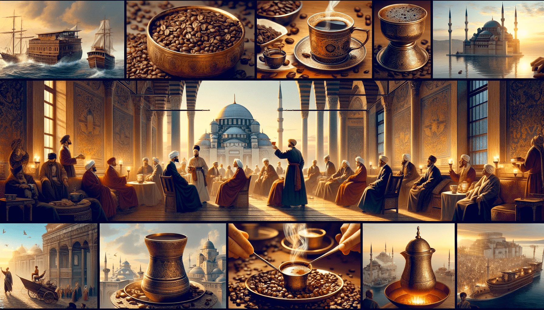 Osmanlı’da Türk Kahvesi: Saraydan Sofralara Geleneksel Demleme Sanatı